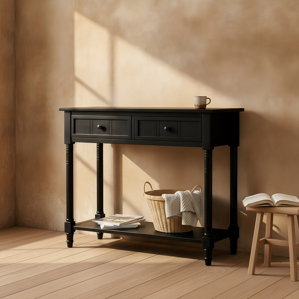 Rolf Solid Wood Console Table