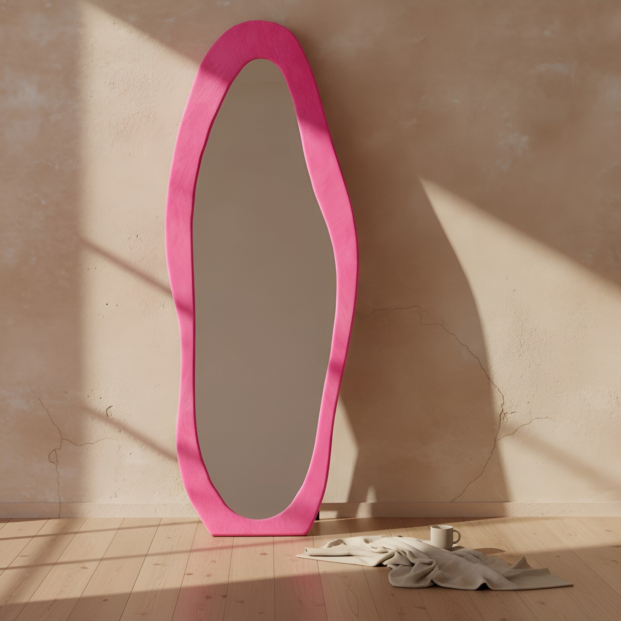 Silje Wave Floor Mirror