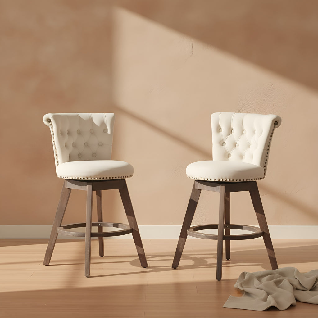 Inger Swivel Velvet Dining Chair