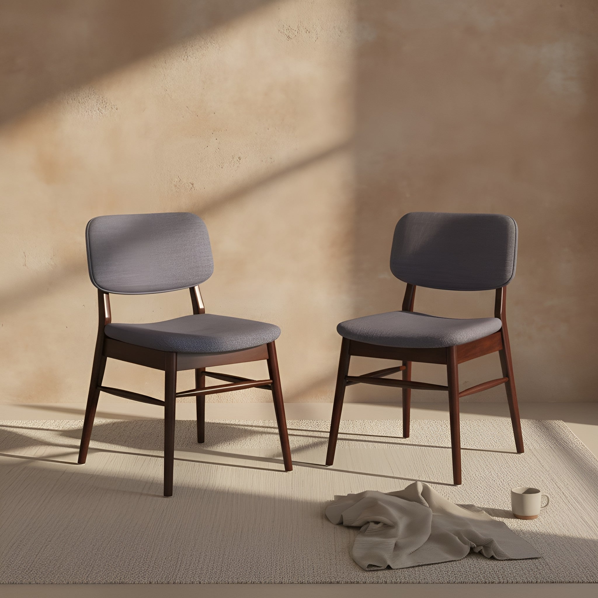 Dagny Walnut Dining Chair