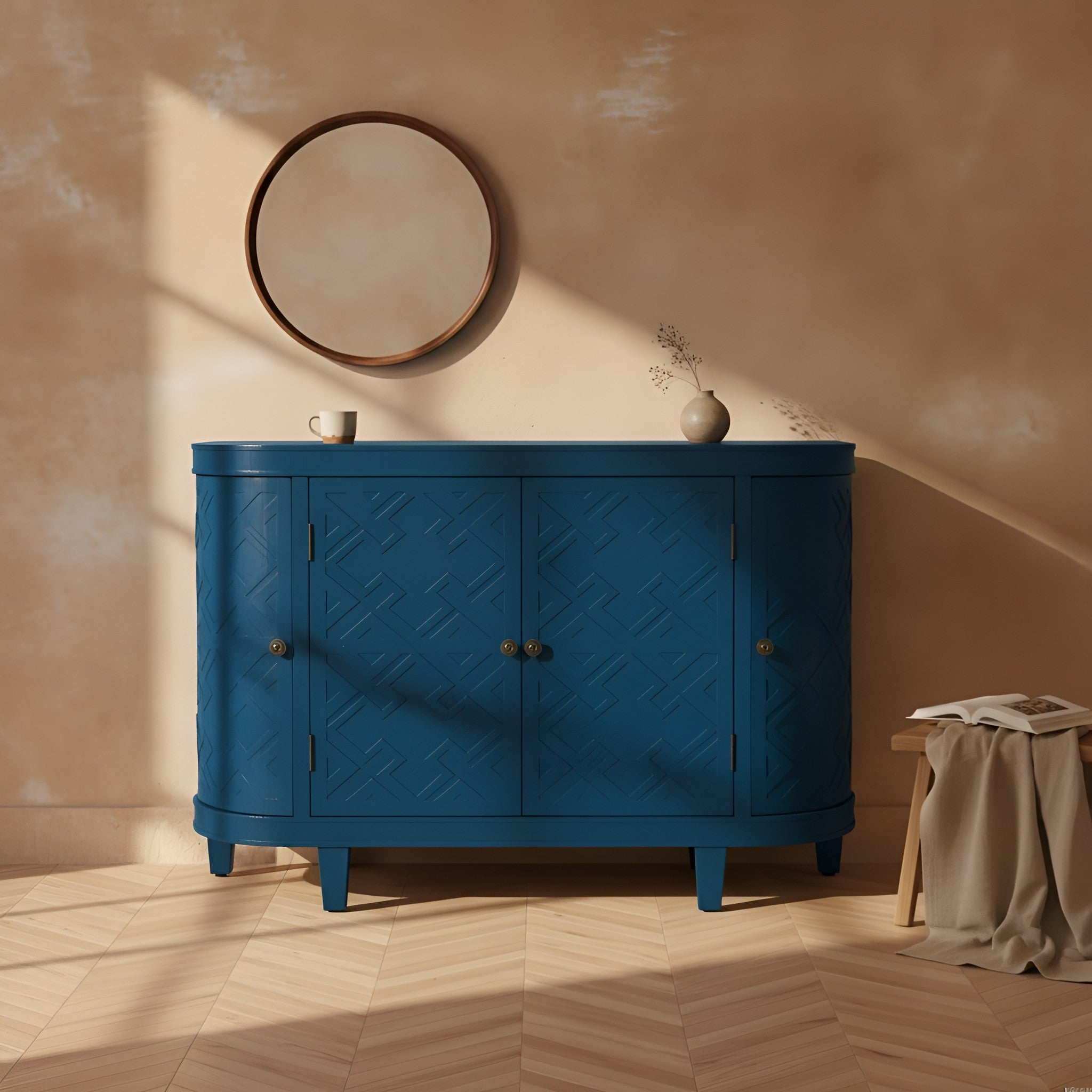 Juni Fluted Cabinet