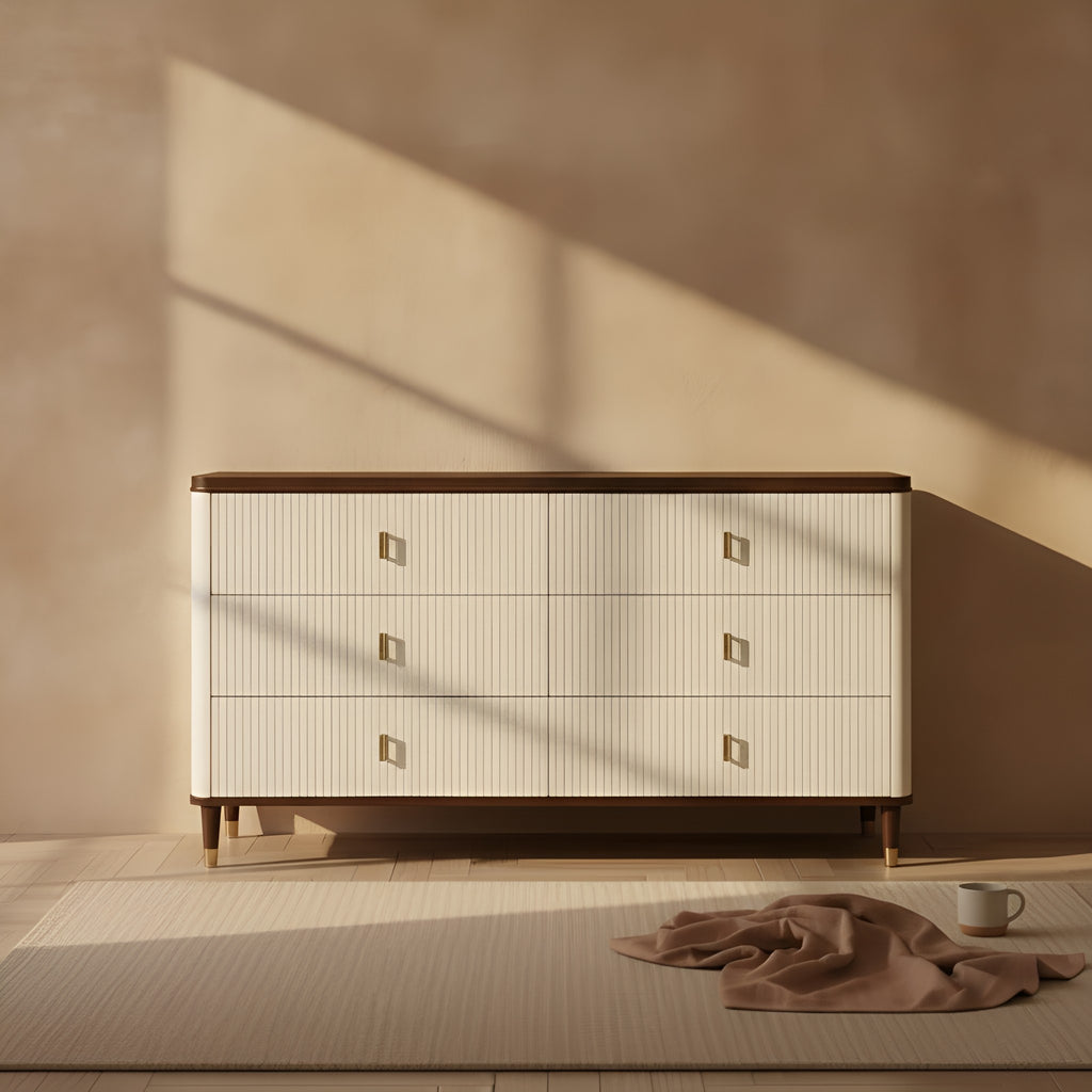 Veslemoy Walnut Dresser