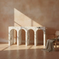 Alvar Stone Console Table