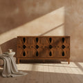 Berit Storage Walnut Cabinet