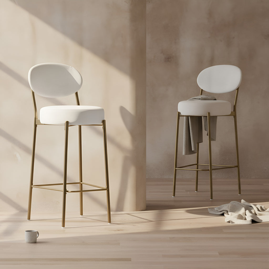 Hilde Round Velvet Dining Chair