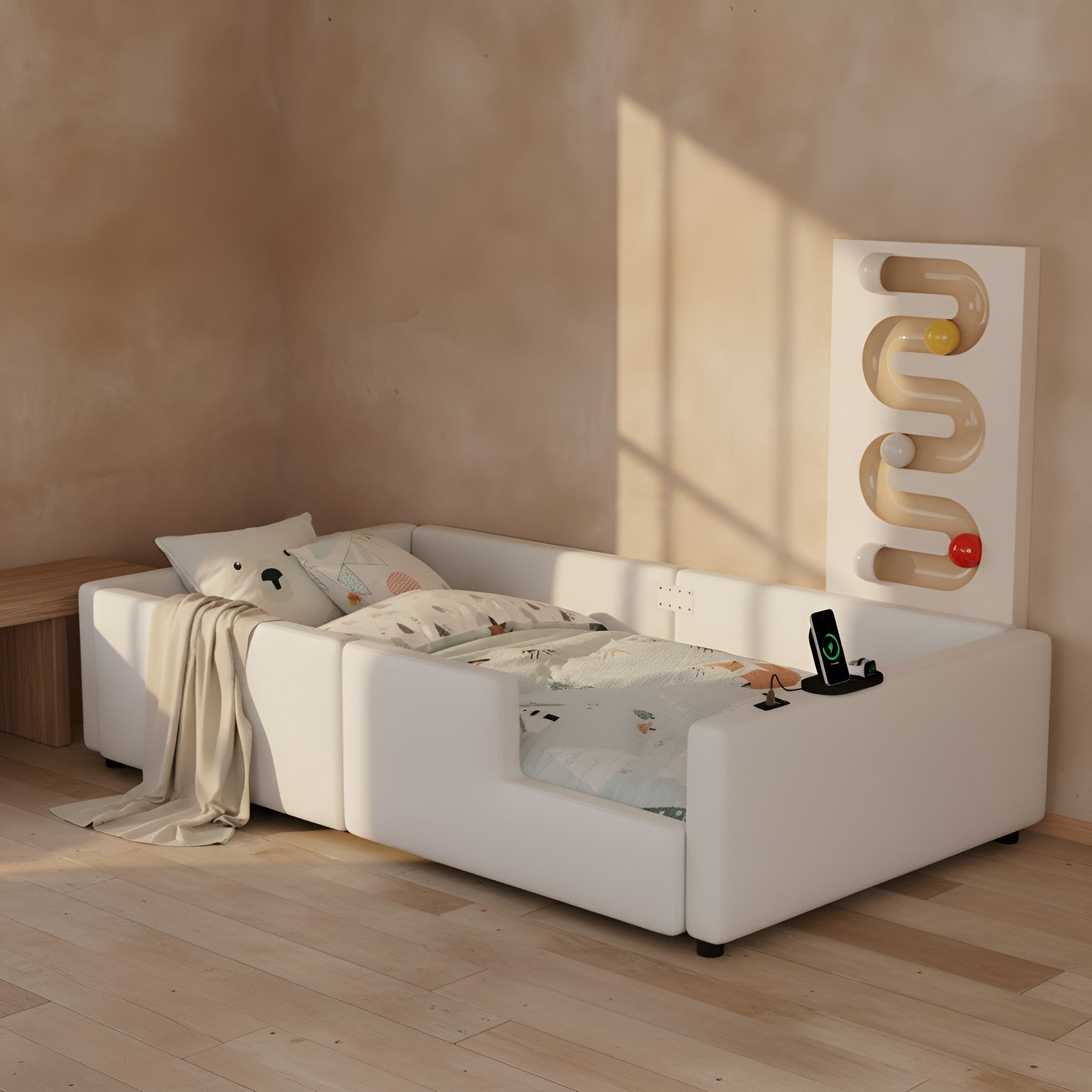 Vigga Twin Platform Bed Frame