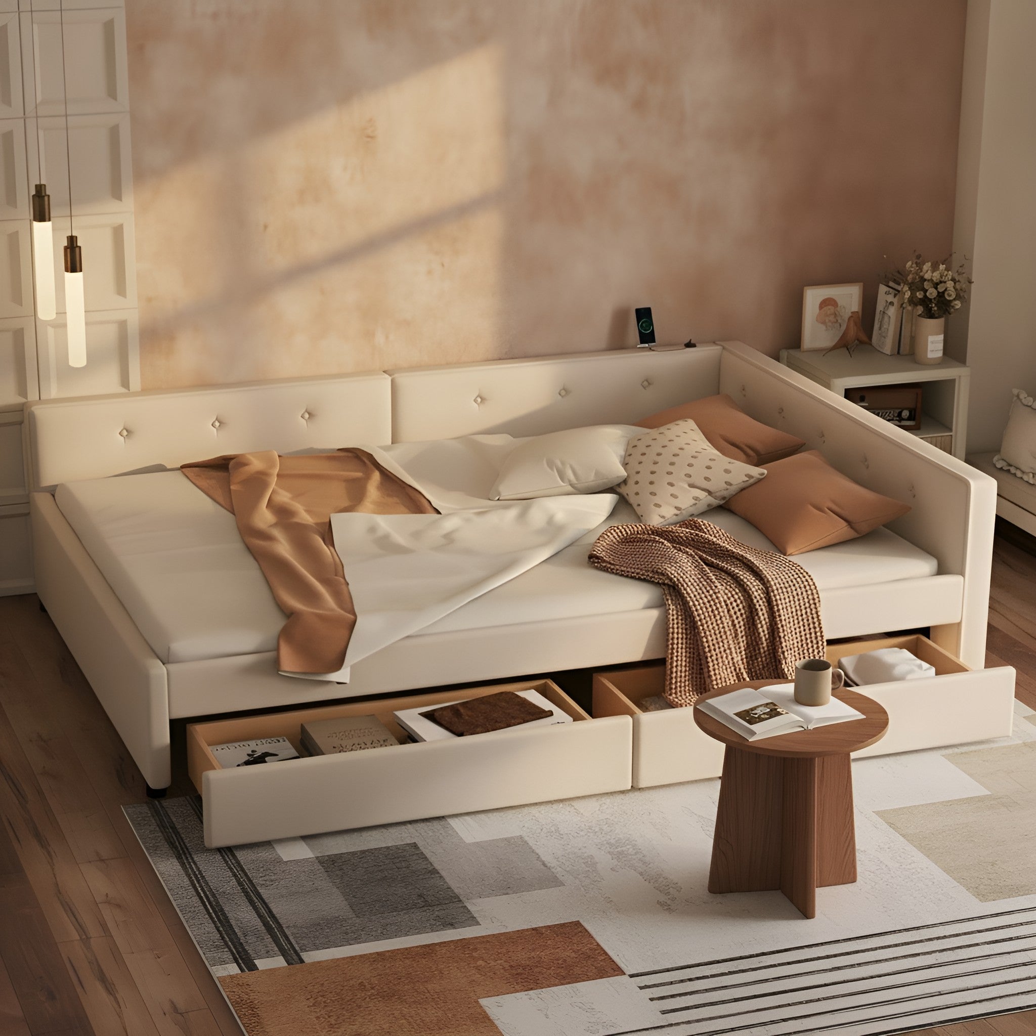 Ines Full Platform Bed Frame