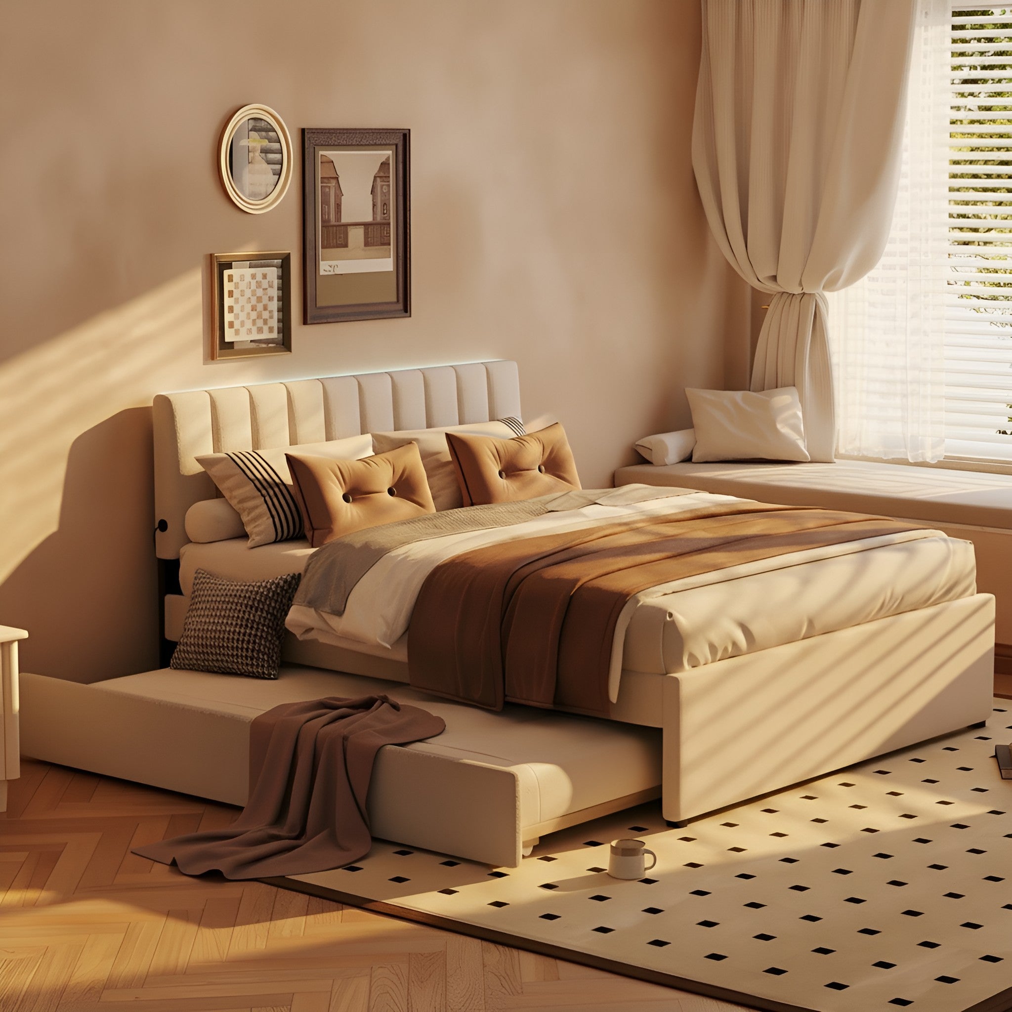 Dorte Queen Platform Bed Frame