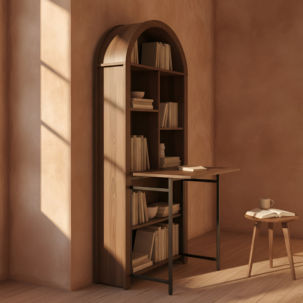 Eivor Arched Bookshelf