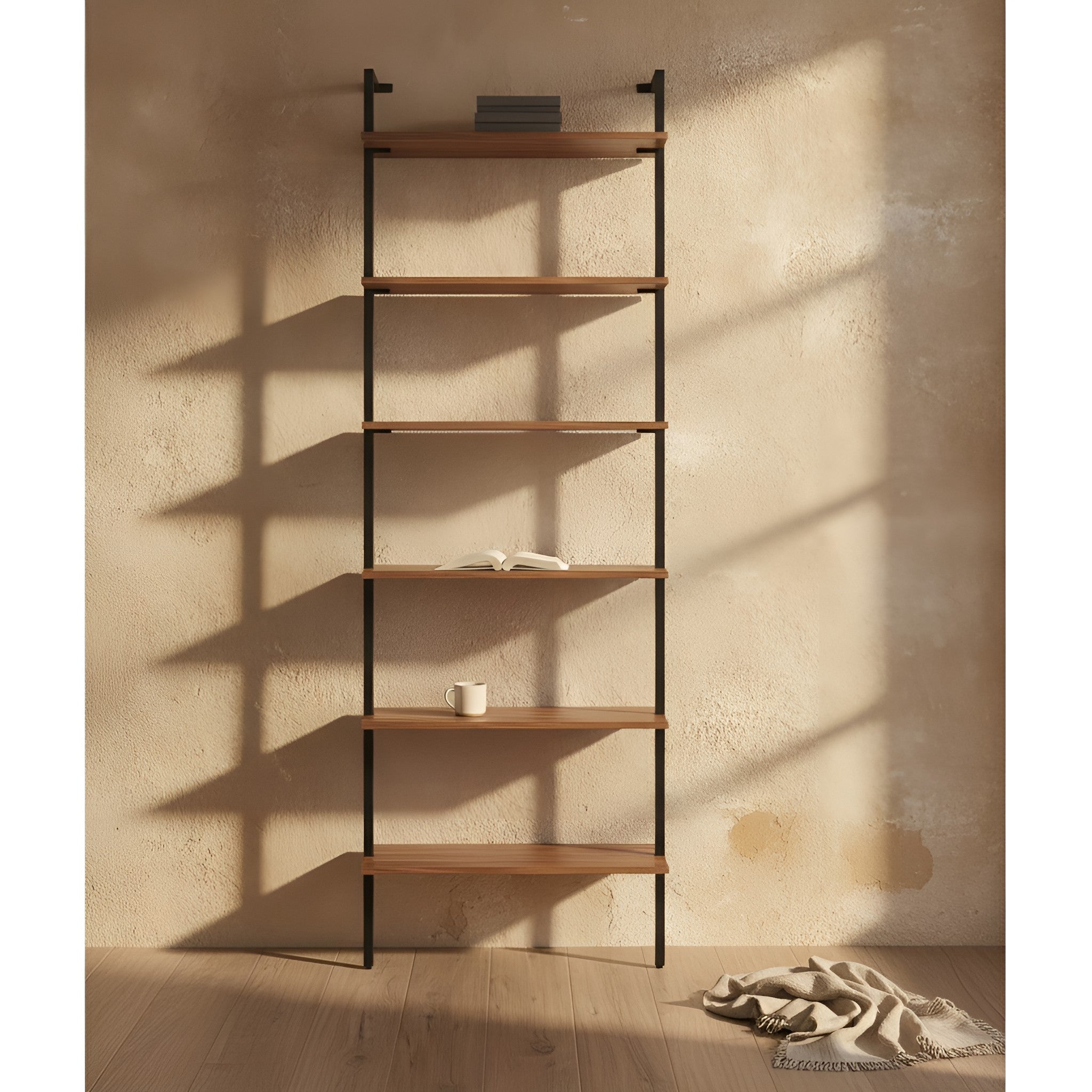 Alfhild Walnut Bookshelf