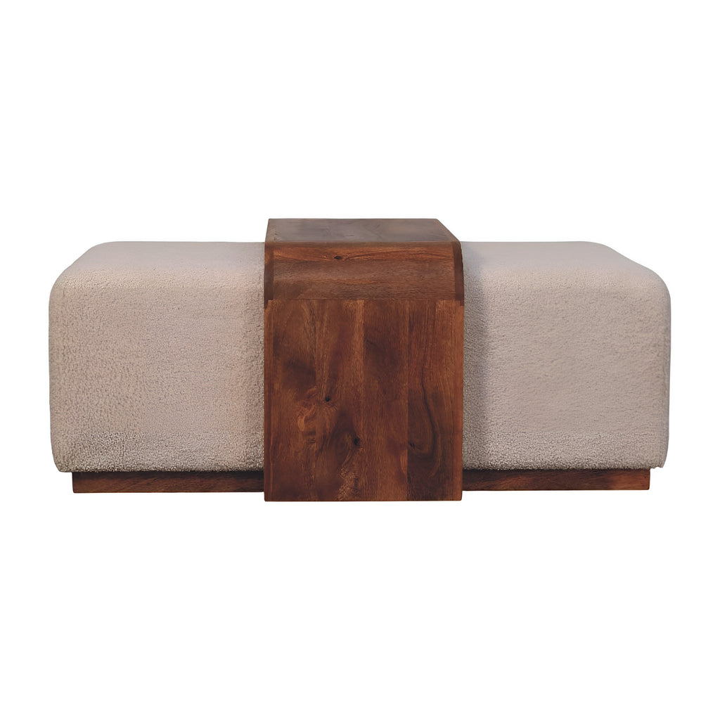 Alfr Solid Wood Bench