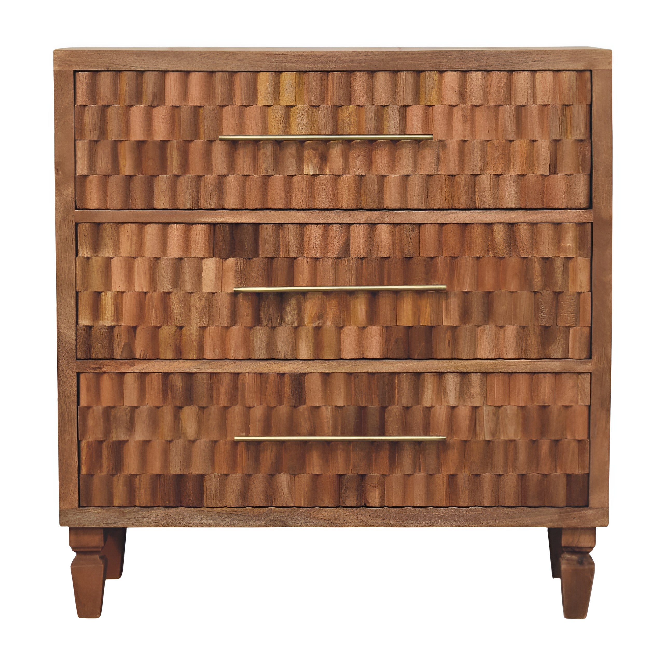 Njala Carved Chest of Drawers