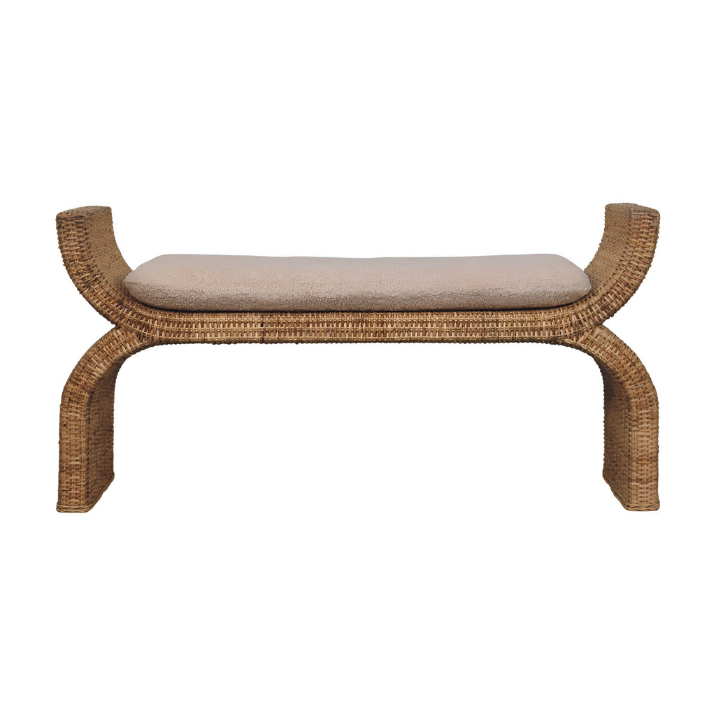 Gerda Rattan Bench
