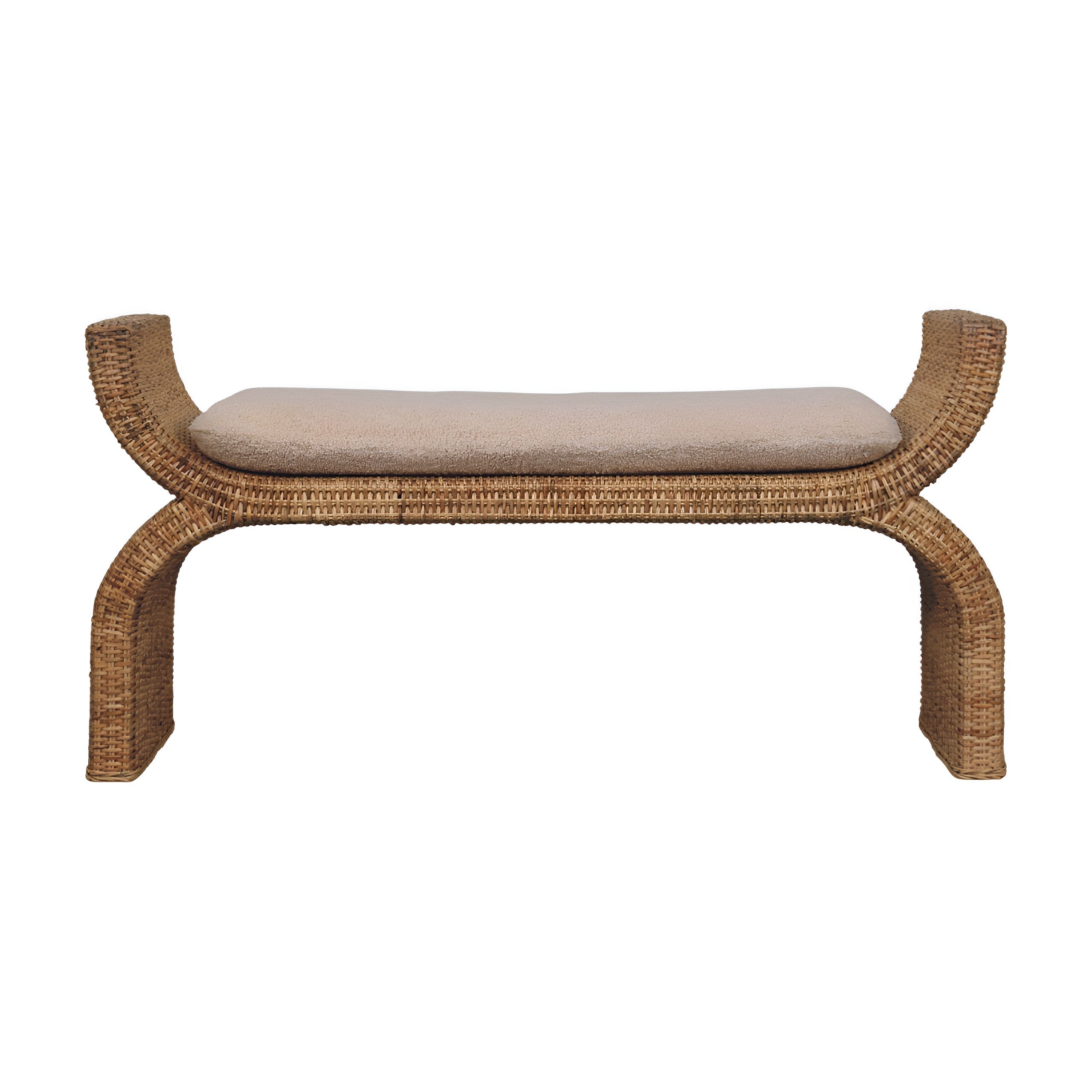 Gerda Rattan Bench