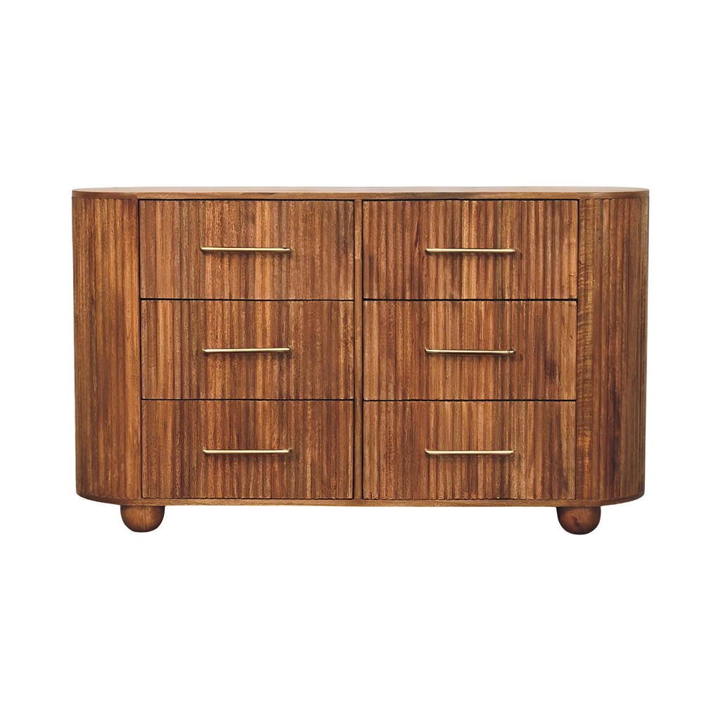 Dagur Solid Wood Chest of Drawers