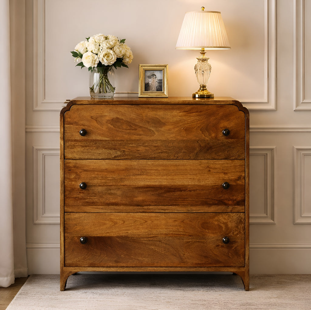 Loke Scalloped Chest of Drawers