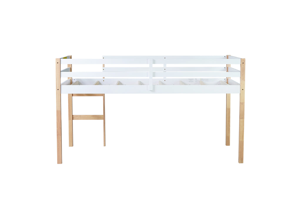 Veslemoy Solid Wood Twin Platform Bed Frame