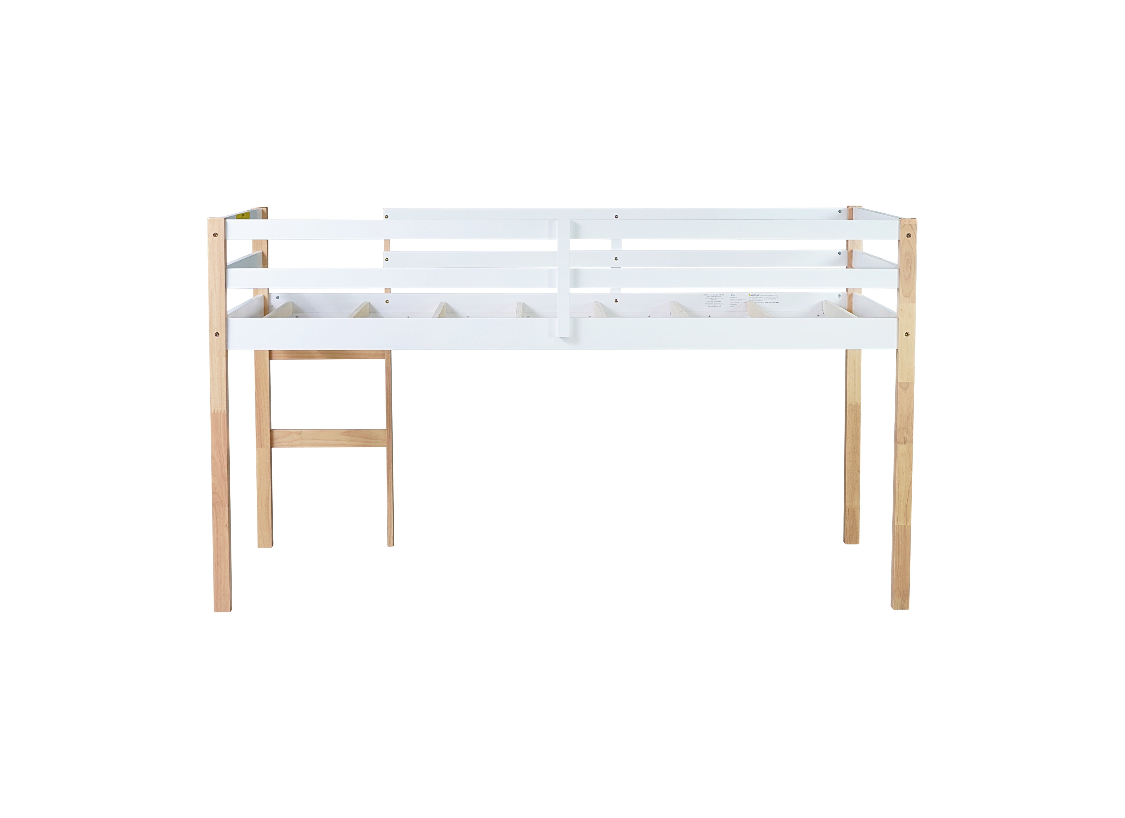 Veslemoy Solid Wood Twin Platform Bed Frame