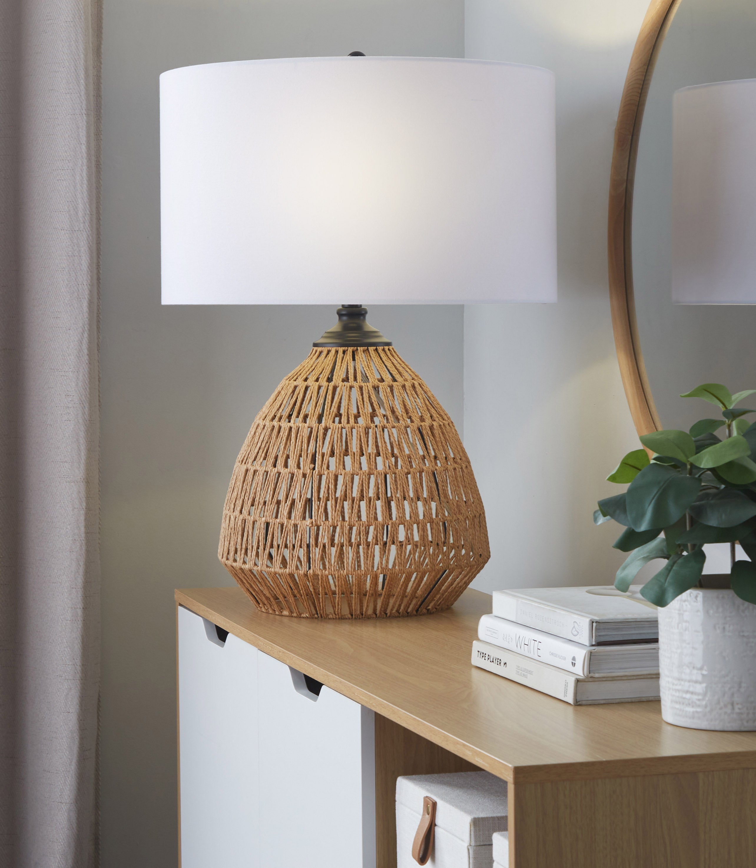 Skadi Rattan Table Lamp