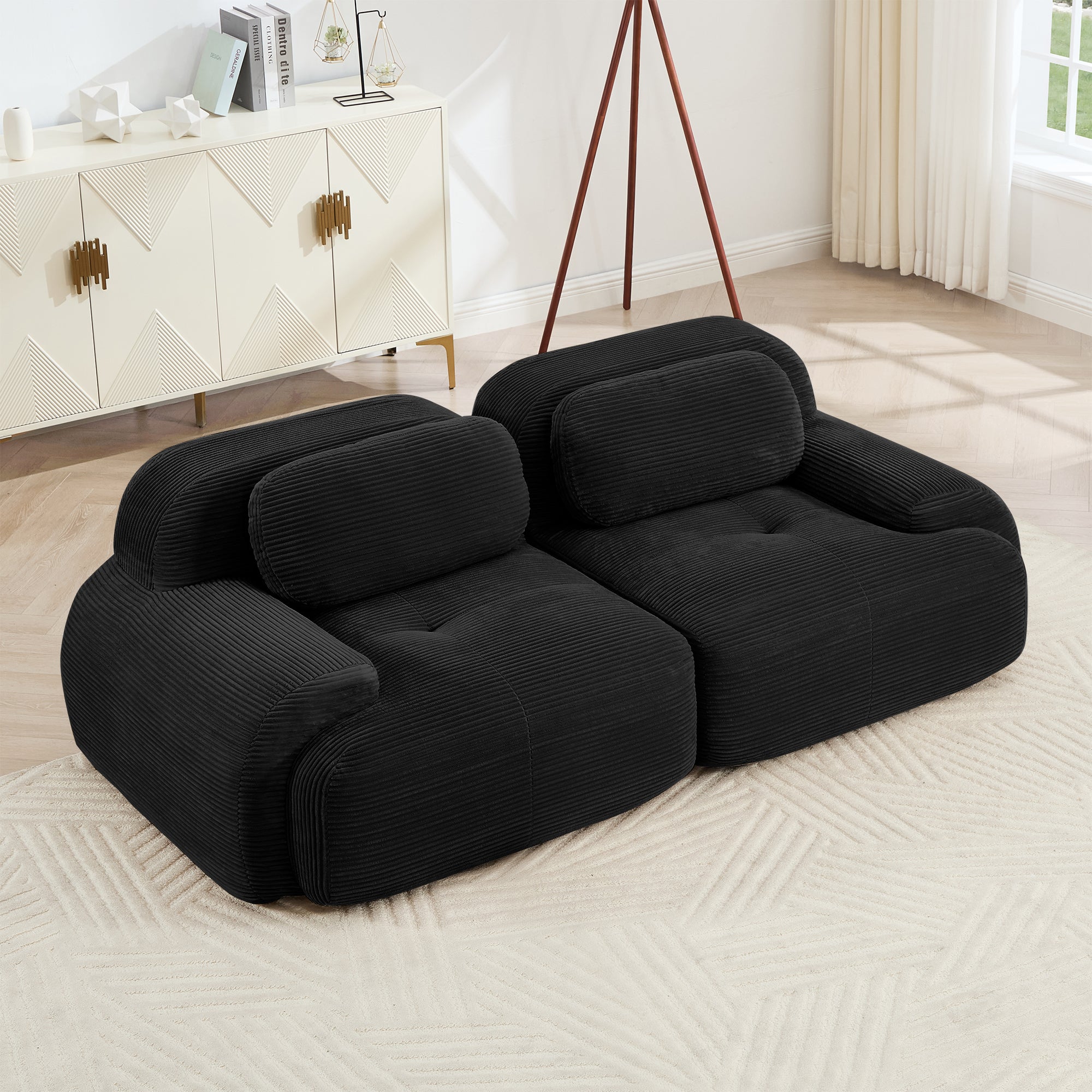 Bodil Curved 82" Sofa