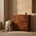 Eik Solid Wood Cabinet