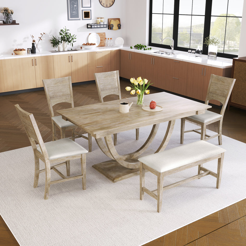 Gjord 6-Piece Round Dining Set