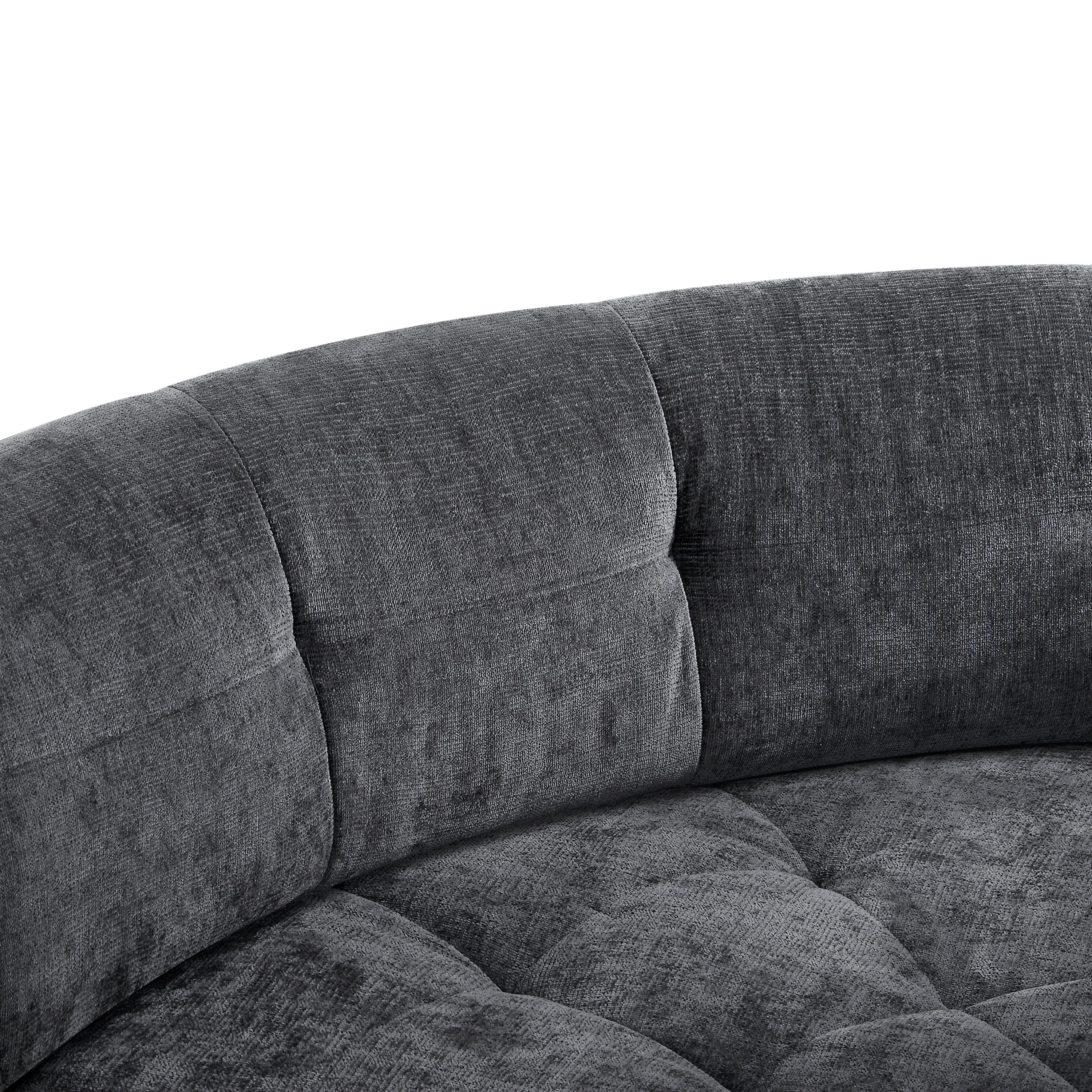 Elva Curved Sectional Sofa