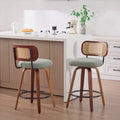 Paal Walnut Counter Stool (Set of 2)