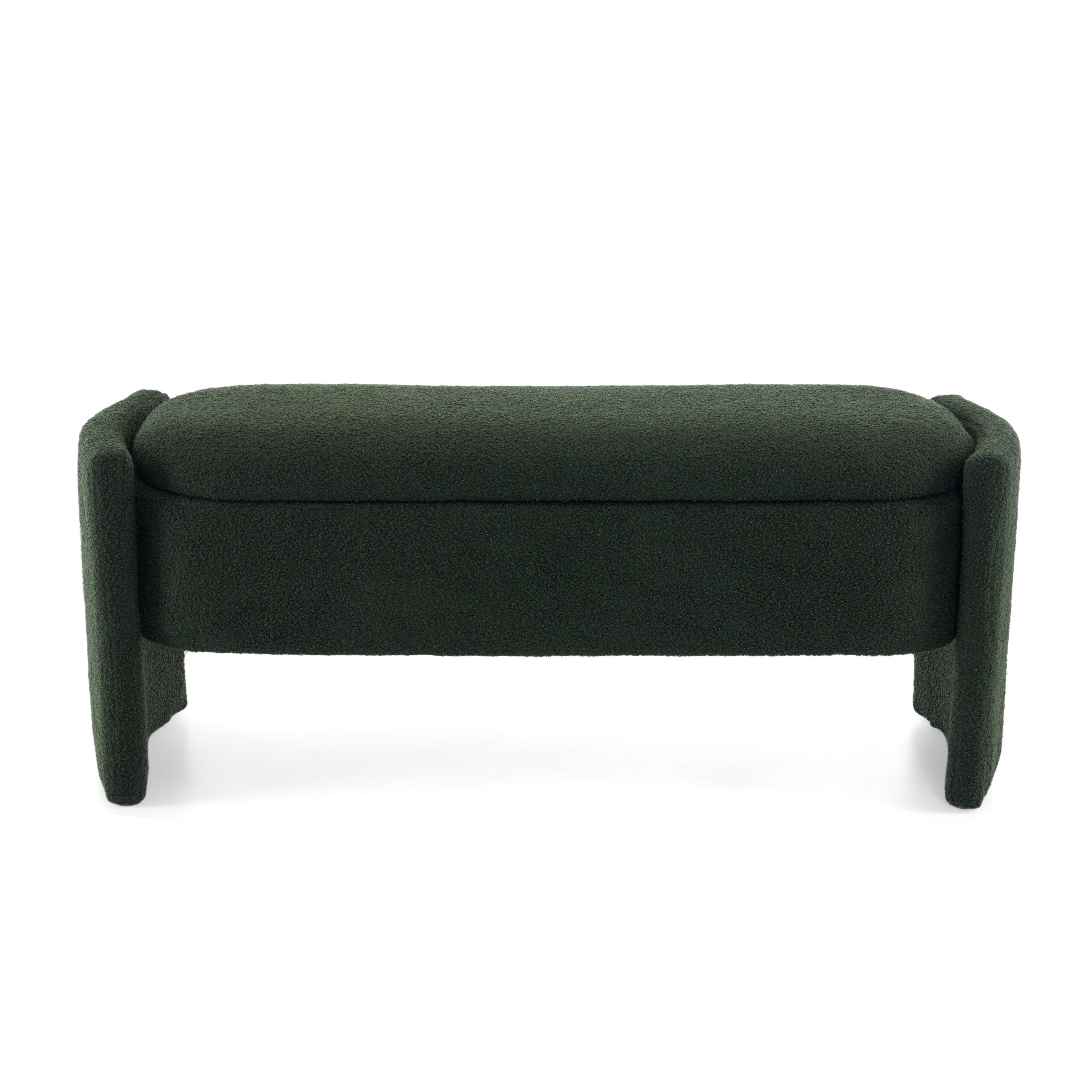 Casper Storage Boucle Ottoman