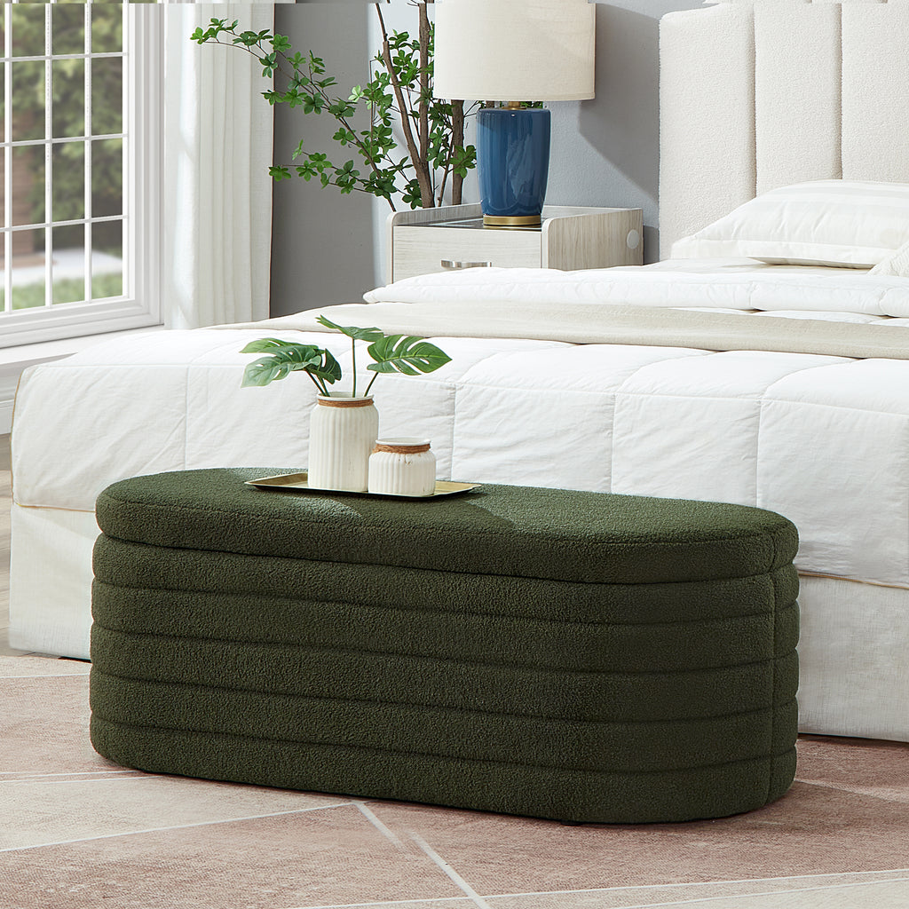 Lasse Oval Boucle Bench