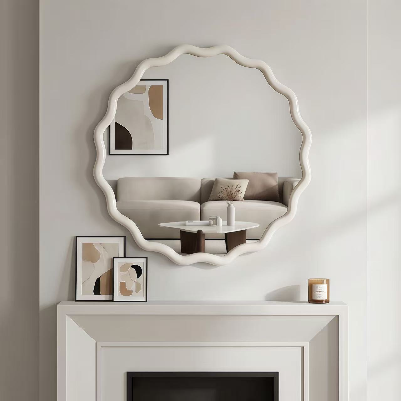 Hark Wavy Wall Mirror