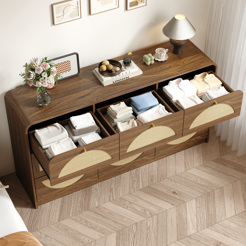 Hilde Storage Walnut Sideboard