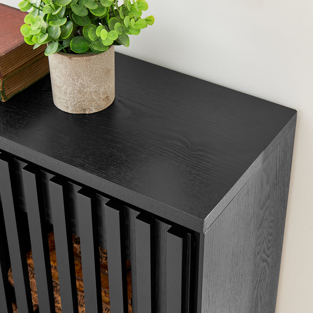 Preben Fluted Solid Wood Cabinet