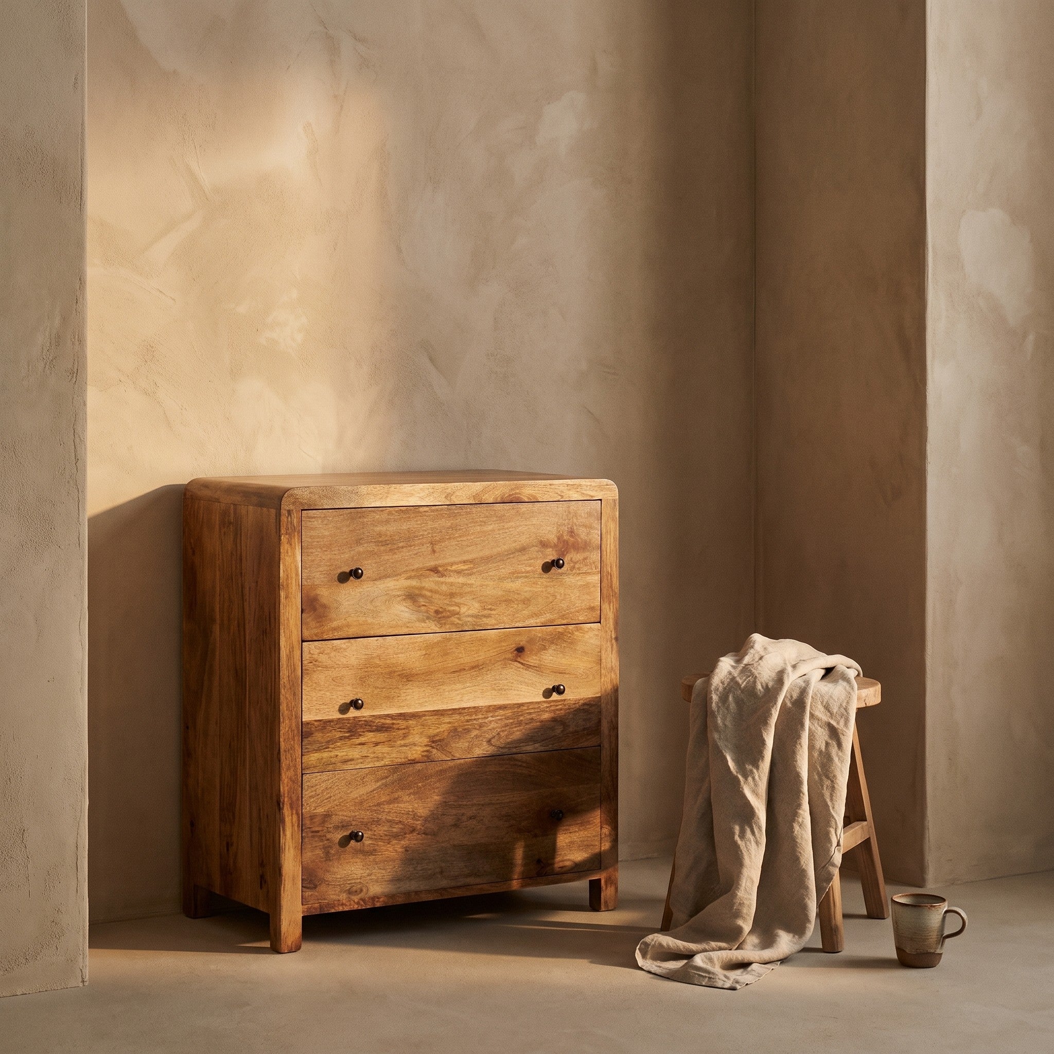 Mads Solid Wood Chest of Drawers