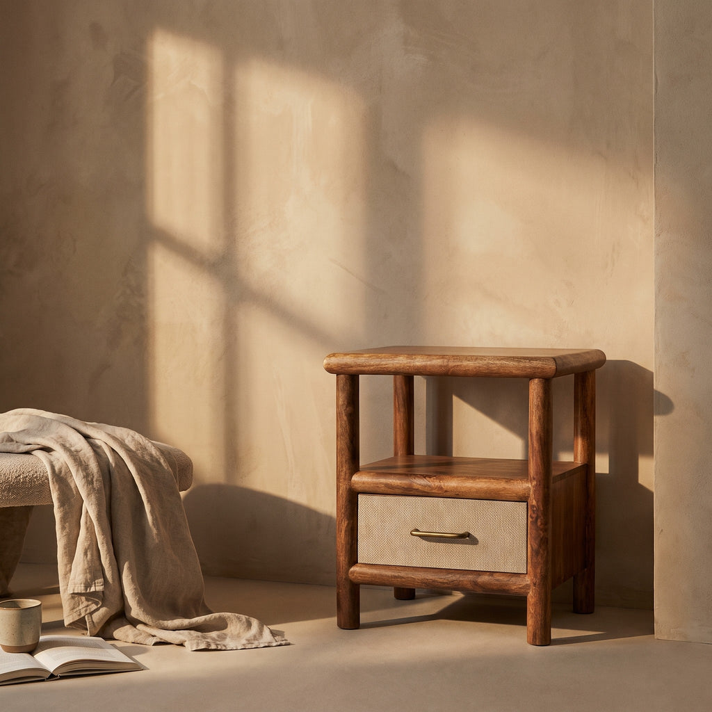 Marius Rattan Nightstand
