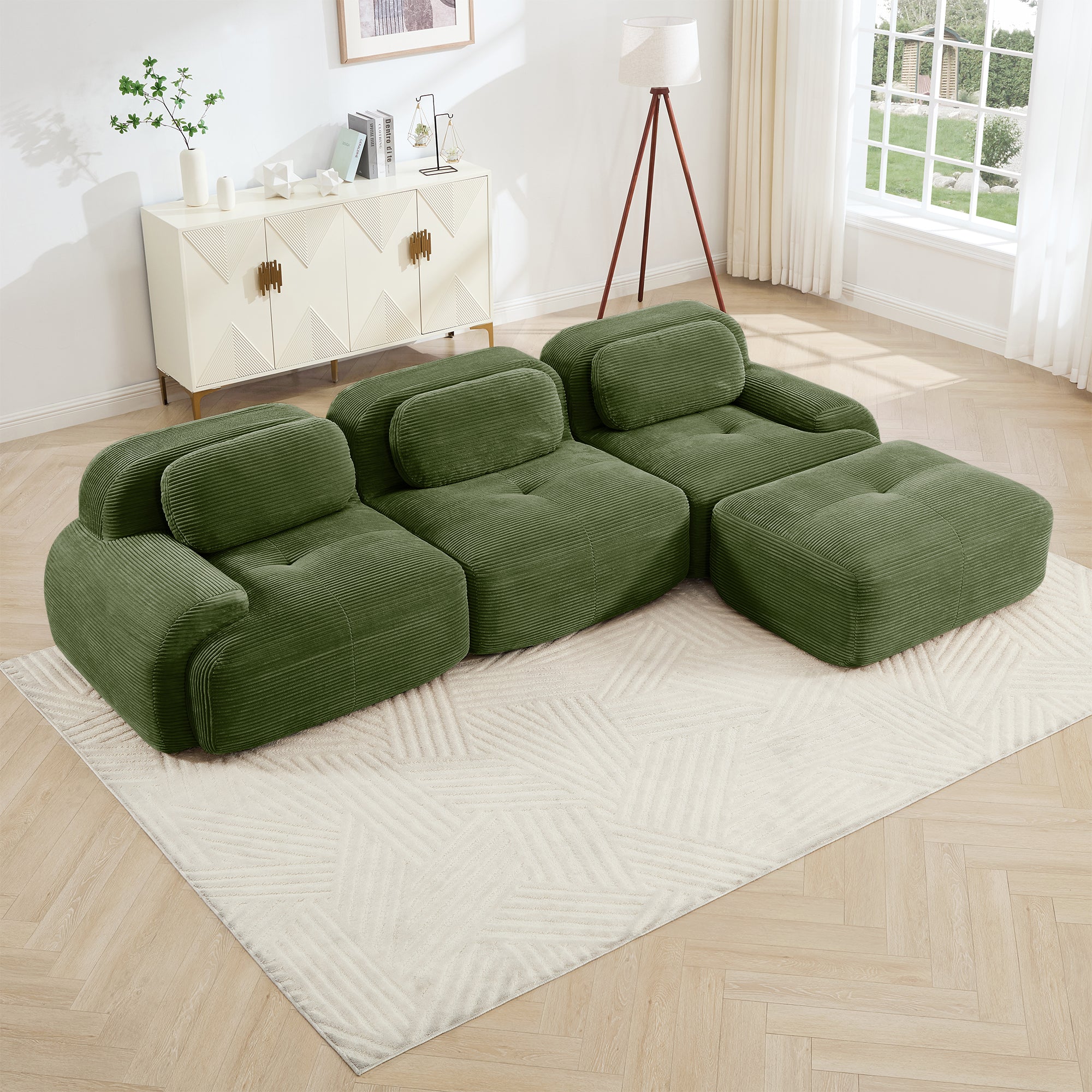 Bodil Curved 82" Sofa