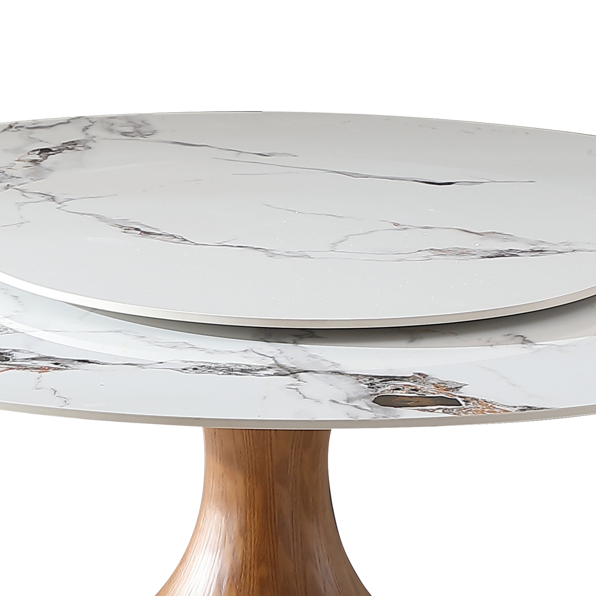 Mona Round Marble Dining Table