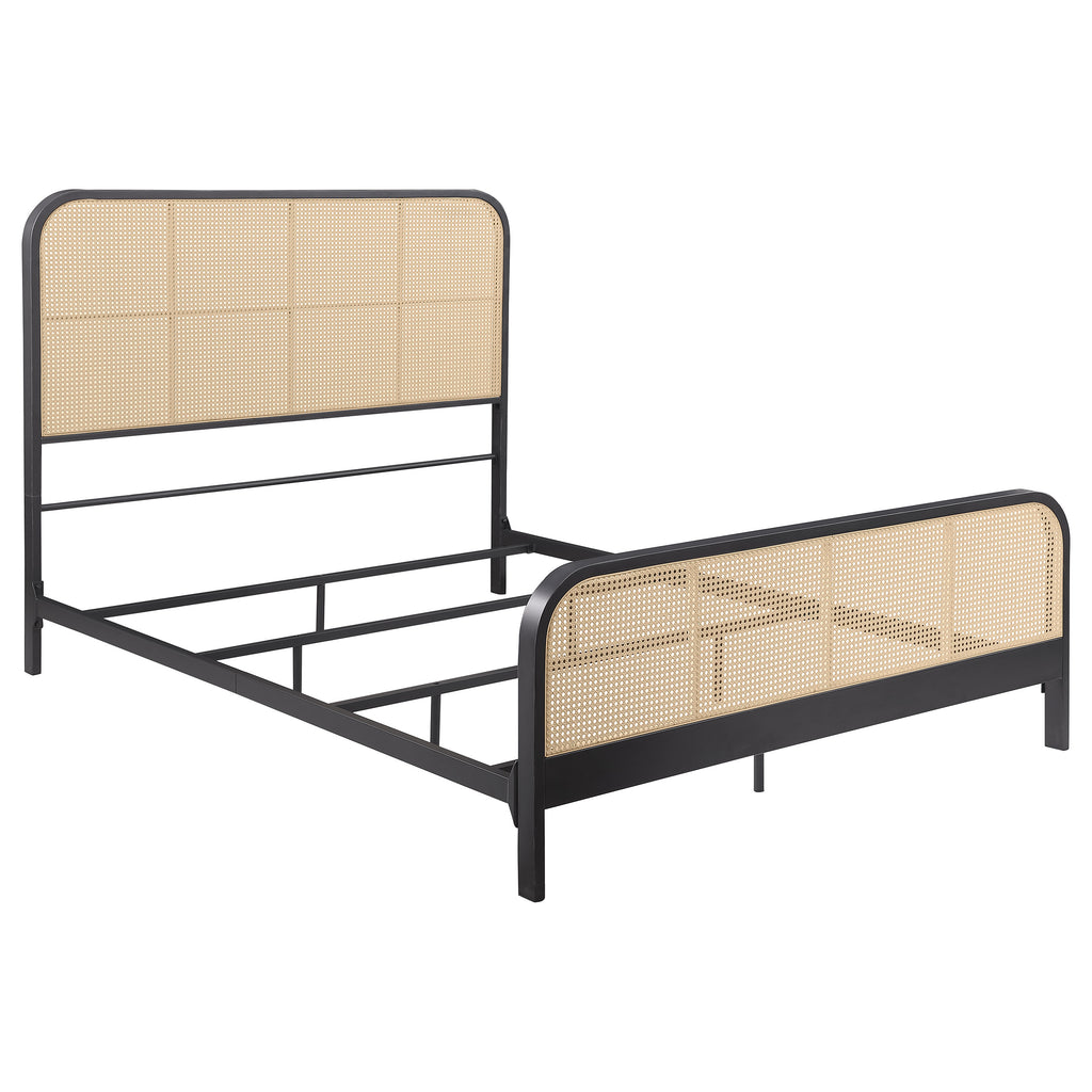 Janne Cane Queen Bed Frame