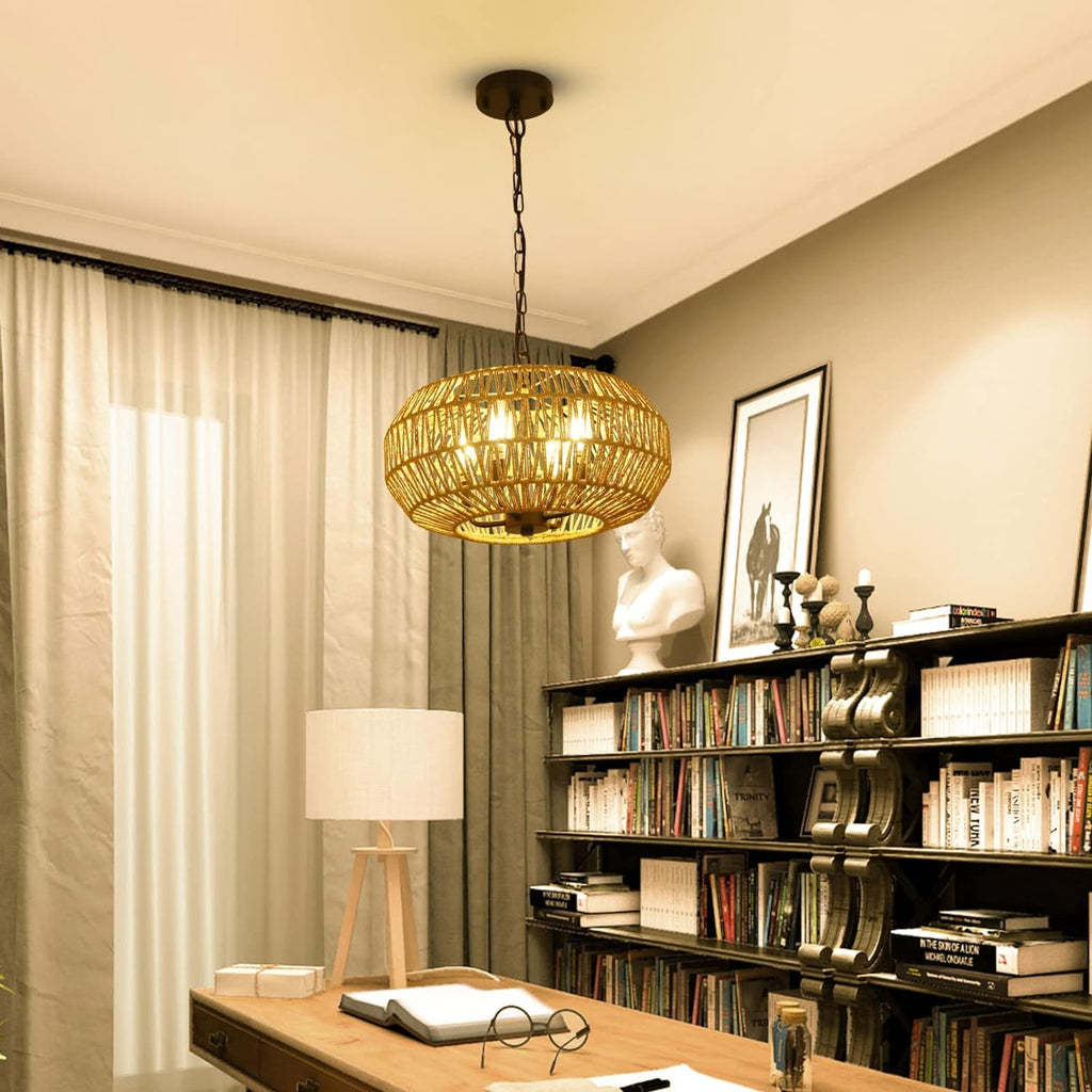Jofride Rattan Pendant Light