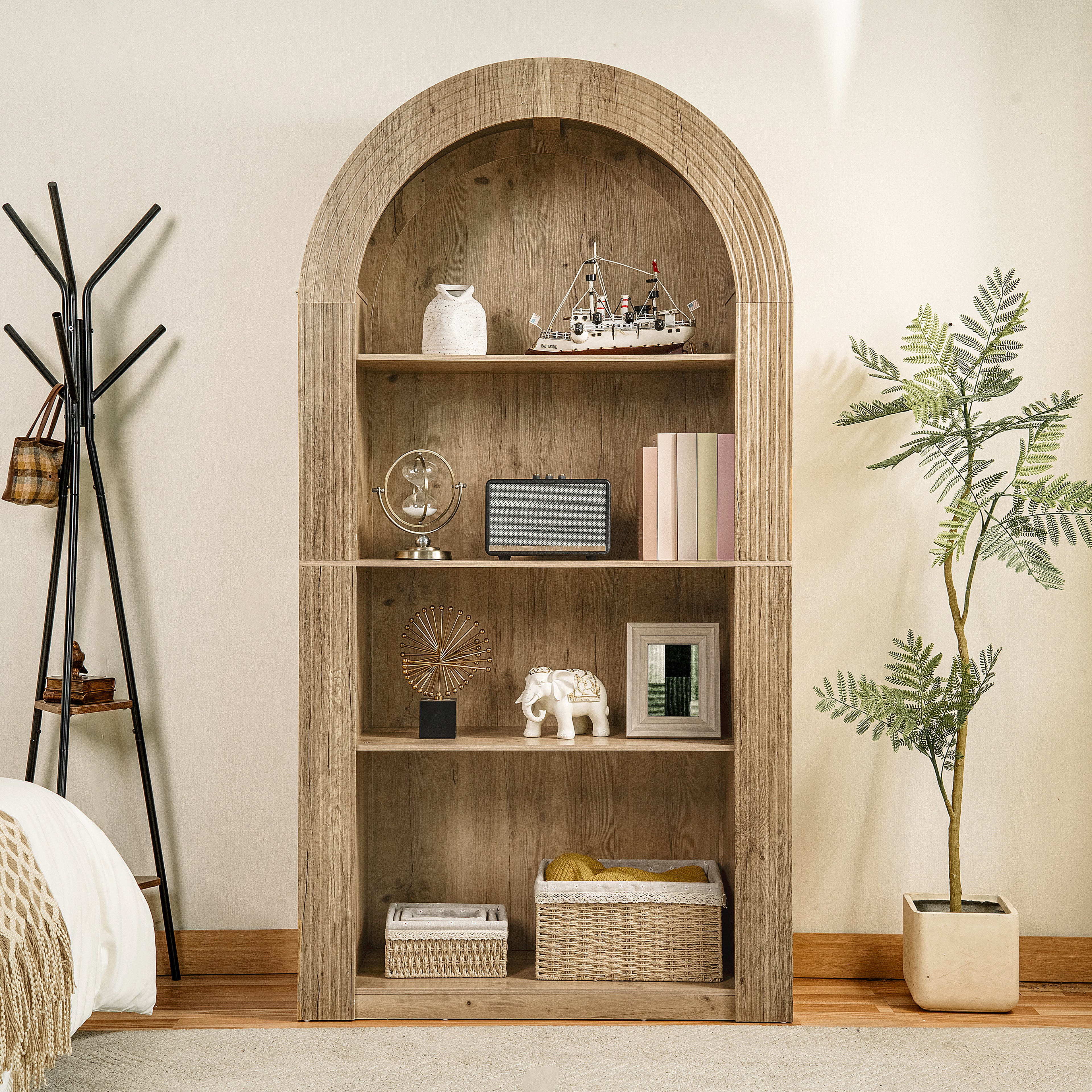 Dahl Arched Bookshelf