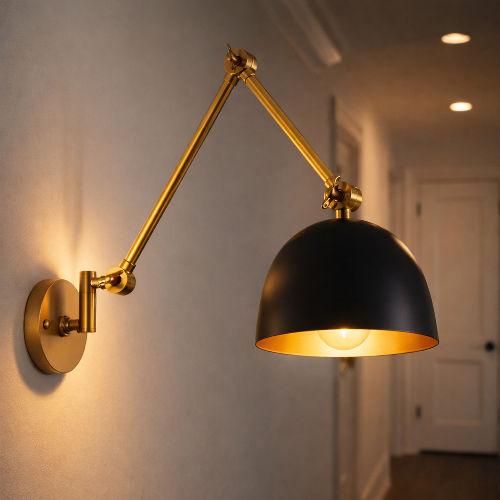Wandlamp Met Compact Ontwerp En Gerichte Lichtbundel
