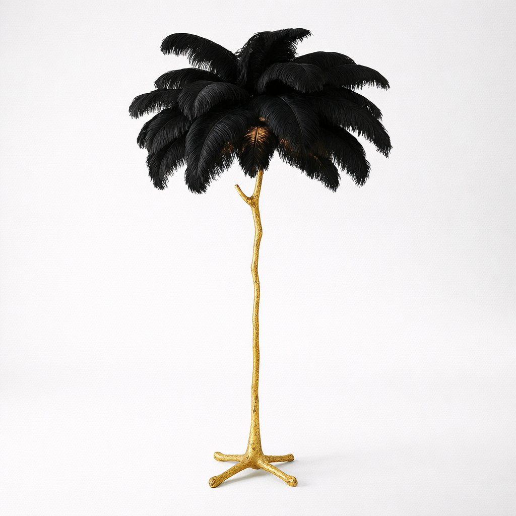 Floor Lamp with Springs