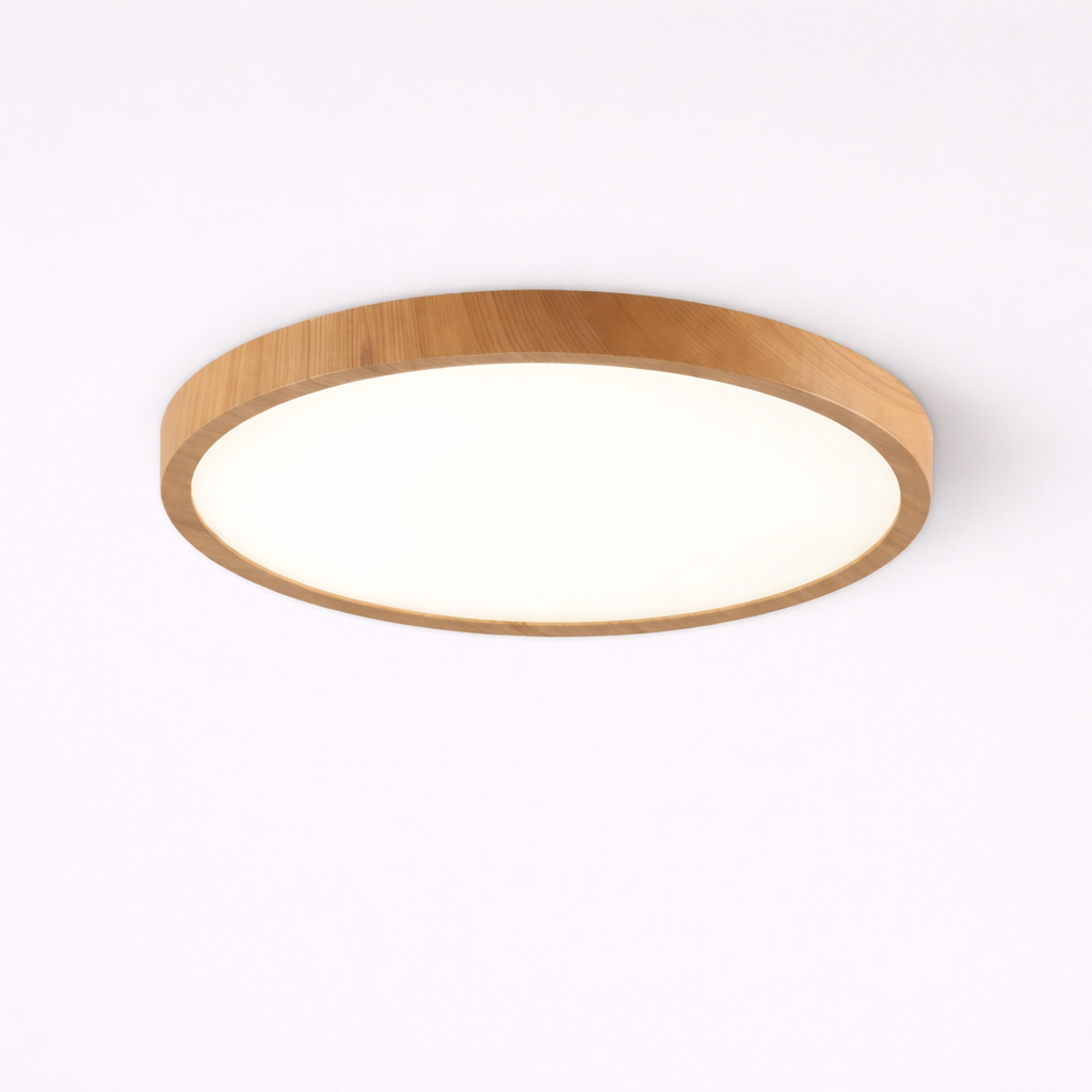 Ultrathin circular ceiling light