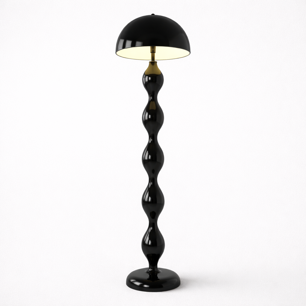 Slank skandinavisk gulvlampe til indretning