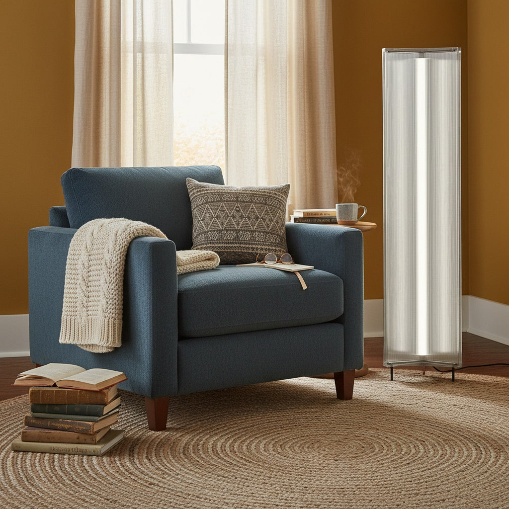 TL-5 Floor Lamp - Reading Nook Setting