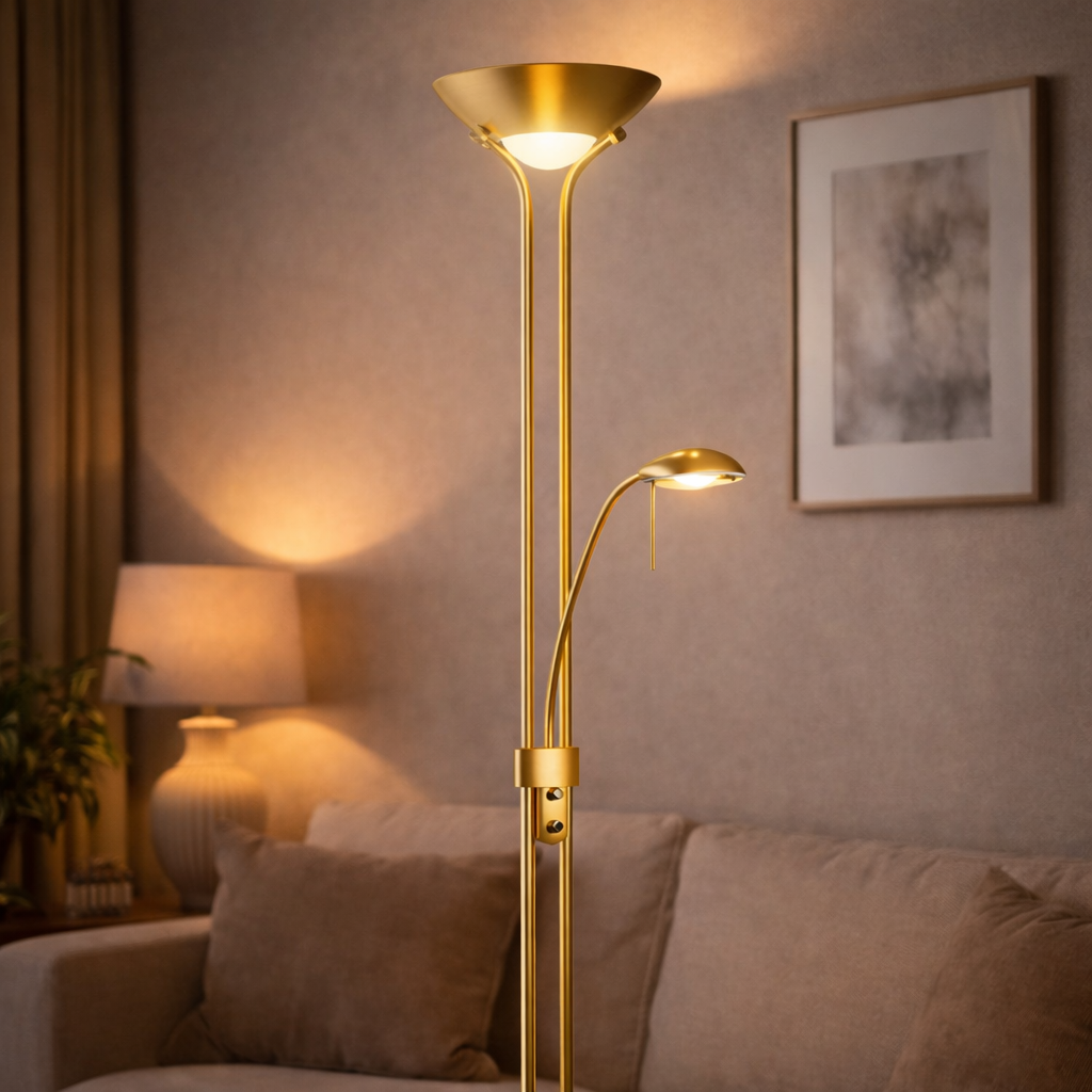 Wandlamp Met Strakke Vorm En Gerichte Lichtbundel