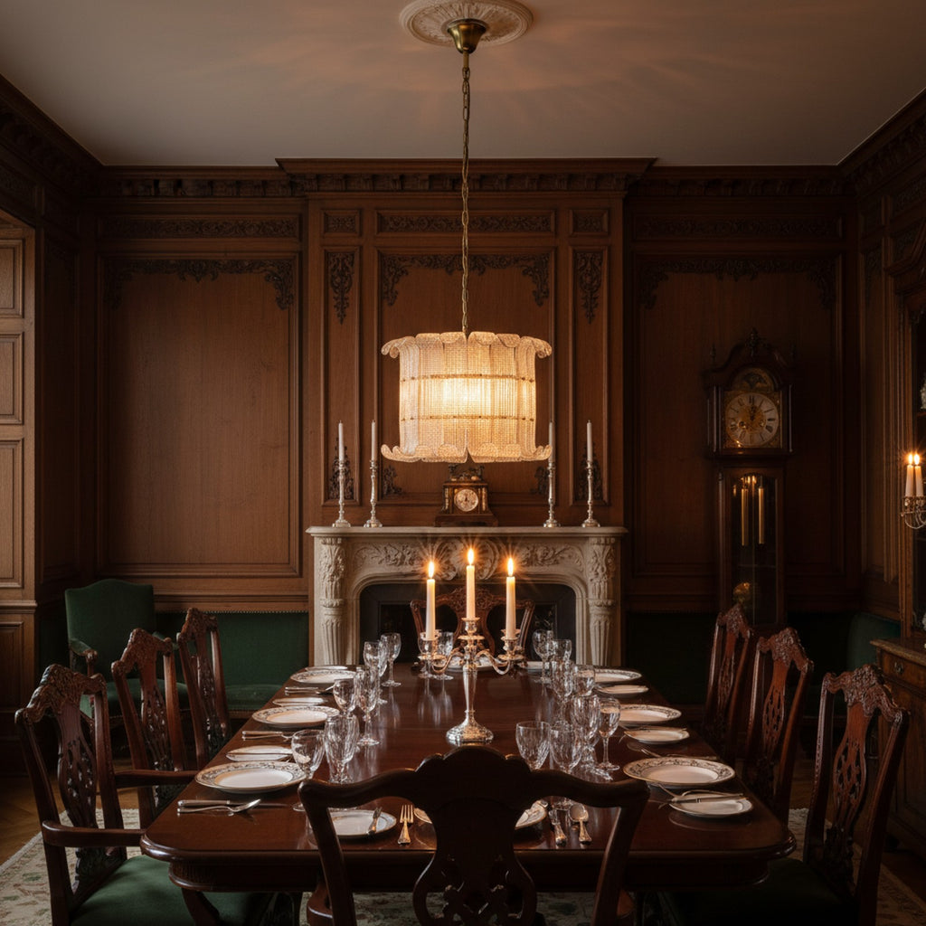 Brasher Chandelier - lifestyle setting