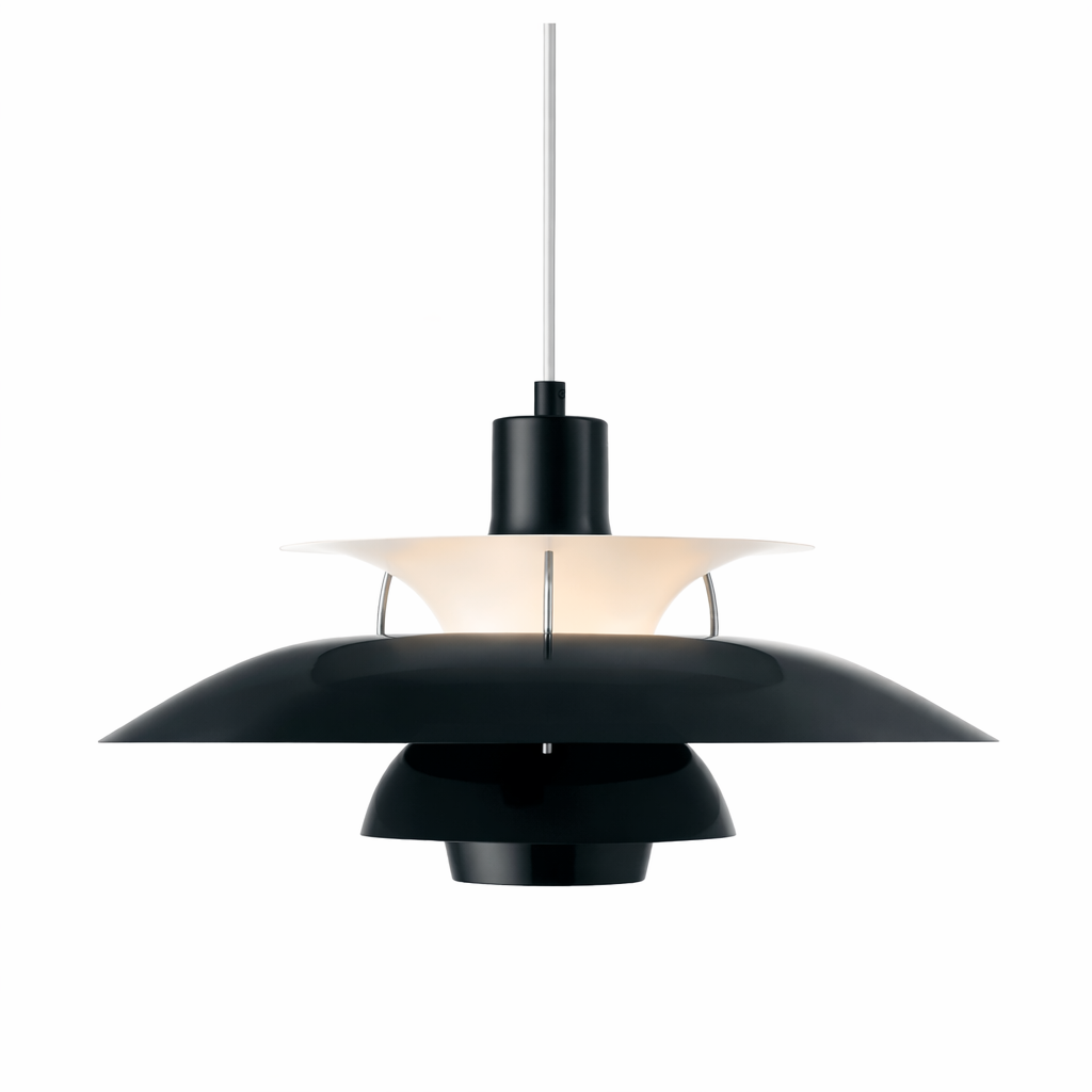 Skandinavisk Metal Loftarmatur til Opholdsrum