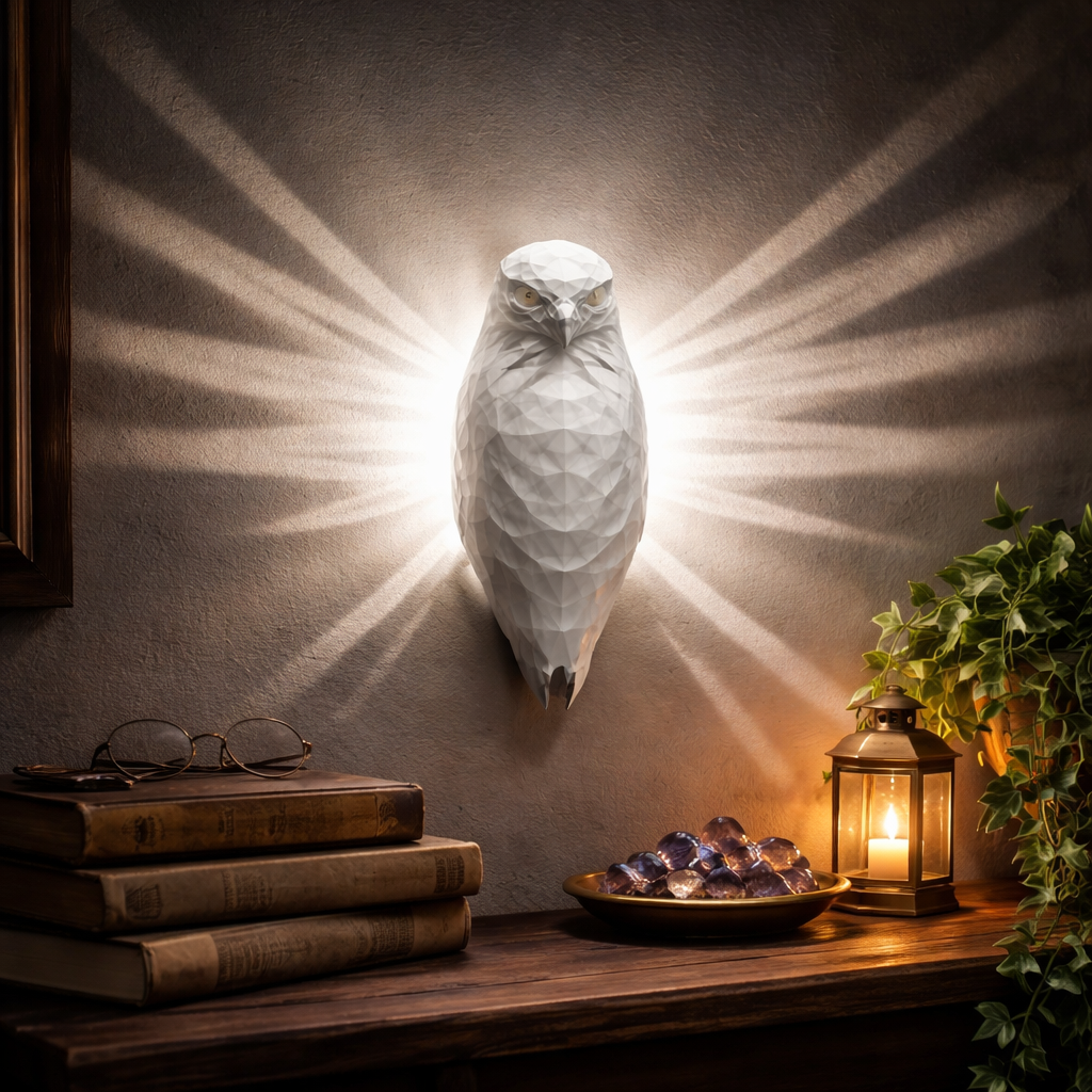 Adelaar Sculptuur met Verlichting