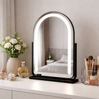 Miroir de salle de bain LED dimmable en forme d’arche